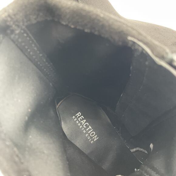 NEW Kenneth Cole Reaction Women’s Road Stretch Block Heel Booties Black Size 11M - Picture 6 of 10